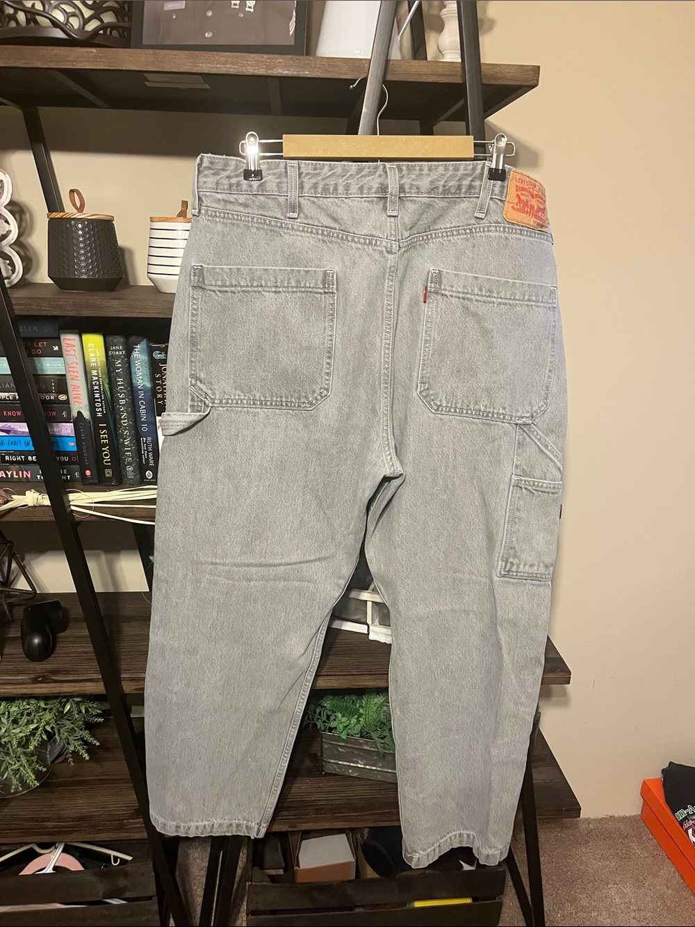 Levi’s Grey Carpenter Jeans Size 38x30